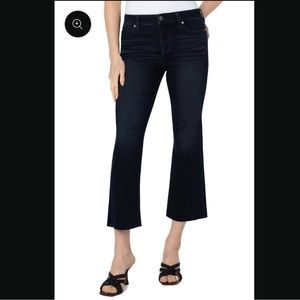 Liverpool Los Angeles Hannah cropped flare jeans